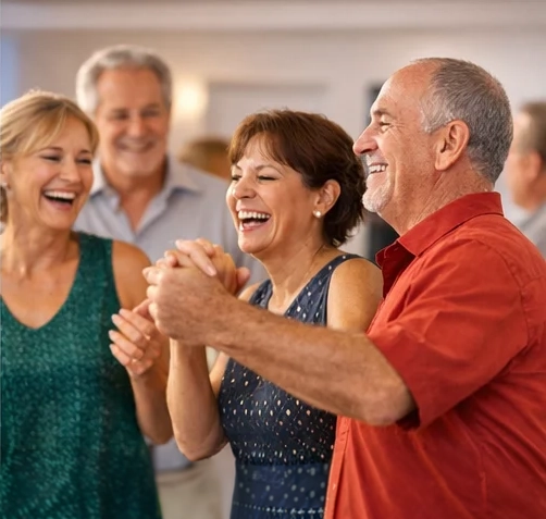 Adult ballroom dance classes in The Woodlands, TX for beginners