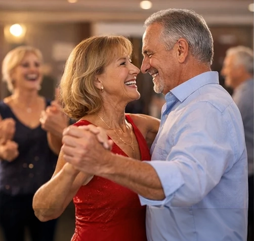 Date night dance lessons in The Woodlands, TX for couples