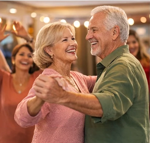 Dance fitness for adults over 50 in The Woodlands, TX
