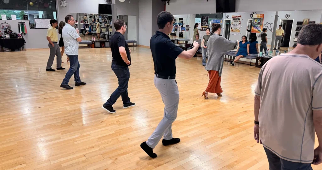 Fun social activities for adults in The Woodlands TX including dance lessons
