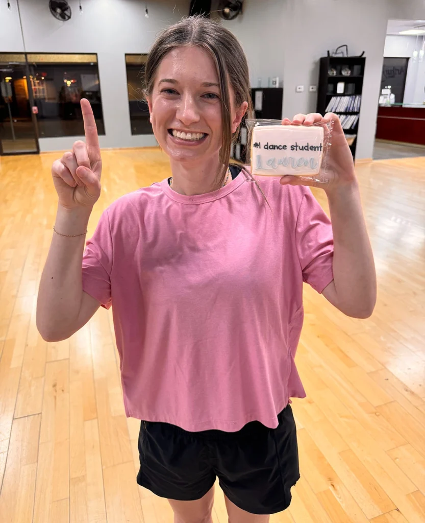 Adults building confidence through dance lessons in The Woodlands TX Lauren Bloh