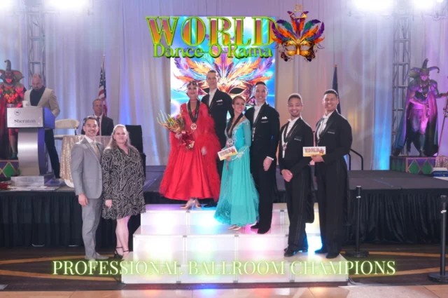 Congratulations to our WDOR 2026 Professional Ballroom Champions 🏆1st-Stanislav Lisovolenko/Tetiana Khorosheva
2nd-Aaron-Christopher Loando/Heidi Christenson
3rd-Robert Blaine/Mario Bohanon#WorldDOR #ArthurMurray #ArthurMurrayLifestyle #BallroomDancing #BallroomCompetition