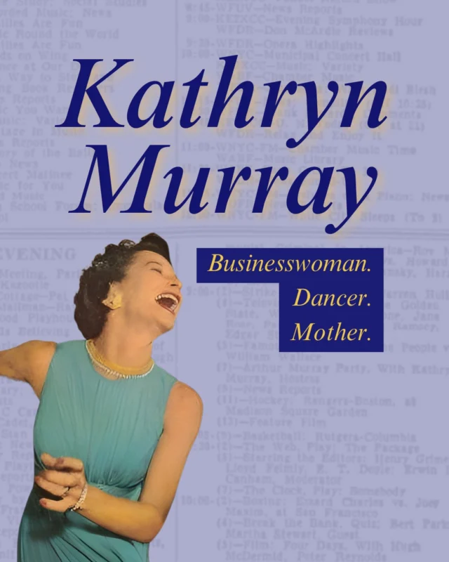 Most people know the name Arthur Murray. But do you know Kathryn?Kathryn Murray was far more than “Arthur Murray’s wife.” Long before influencer culture, she was the executive and television host who brought ballroom dancing to millions of American living rooms.As Executive Vice President, Kathryn was the force behind the scenes, shaping the training and global network that define our studios today. She believed dance could change lives by building confidence and community.This International Women’s Day, we celebrate Kathryn and the women who continue to inspire others to step onto the floor.Tag a woman who inspires you to keep dancing through life. 💃