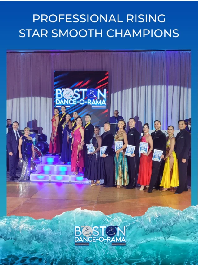 Congratulations to the finalists of the Rising Star divisions at the Boston DOR! 🏆Professional Rising Star Smooth
1st - Daniel Hernandez & Kyara Gonzalez (Nashville-Brentwood)
2nd - Juan Pablo Gutierrez & Mariana Alarcon Ruiz (Winter Park)
3rd - Mykyta Bakhchevan & Artsvik Arutiunian (Oakville)
4th - David Weeks & Annie Weeks (Ponte Vedra Beach)
5th - Nolan Wallace & Olivia Ross (Manchester/Boston)
6th - Matthew Bryant & Alison Krauss (Columbia/Silver Spring)
7th - Joey Howard & Senaida Sanchez (Columbia)Professional Rising Star Rhythm
1st - Oleksandr Kravchenko & Haylin Gooley (Calgary)
2nd - Nicolas Romero & Rosie George (Orlando/Lake Mary)
3rd - Harrison Wright & Olivia Ross (Weymouth/Boston)
4th - Joey Howard & Senaida Sanchez (Columbia)
5th - Gary Knox & Maria Spinul (Cambridge)
6th - Stephen Baker & Daniela Martinez (Chicago/Lakeview)
7th - Eric Brodzinski & Monique Martin (NY-Broadway)Thank you @maudeproductions for the beautiful photos!#arthurmurray #arthurmurraylifestyle #bostondor2026 #americansmooth #americanrhythm
