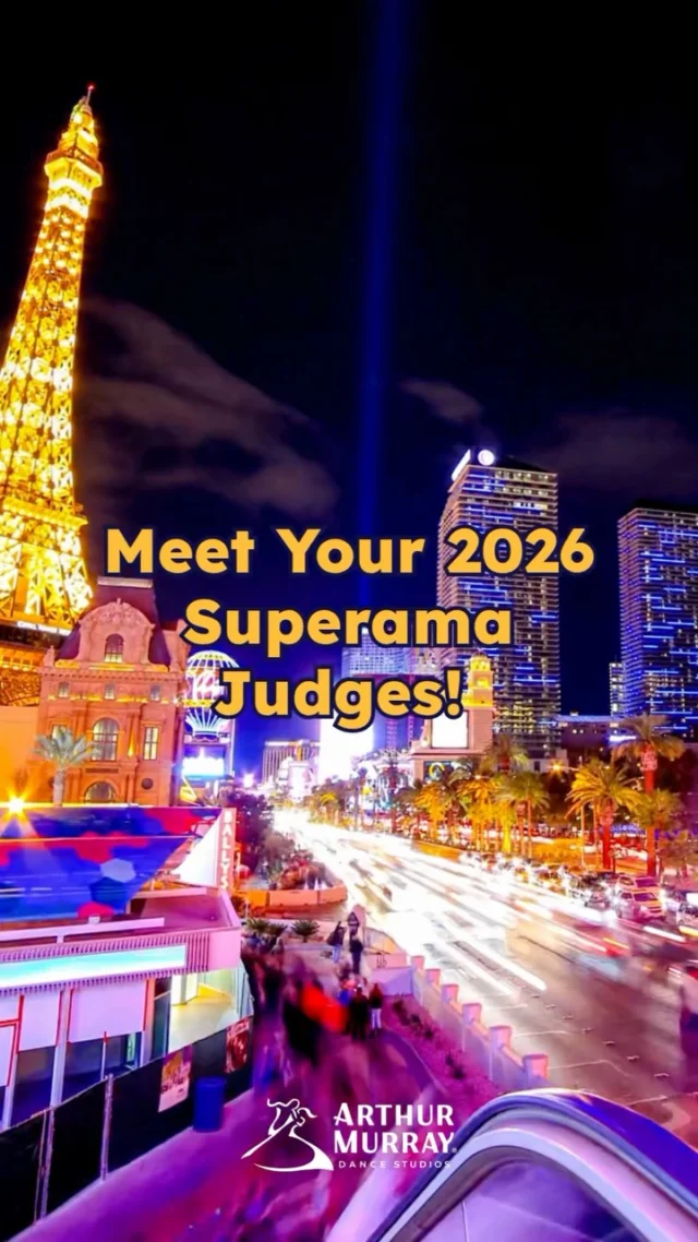We’re heading to Las Vegas for Superama 2026!These dedicated adjudicators can’t wait to see you shine on the dance floor.Comment “BELLAGIO” for more details!