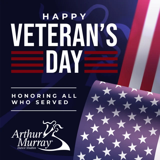 Happy Veteran's Day from Arthur Murray International! 🇺🇸 #VeteransDay