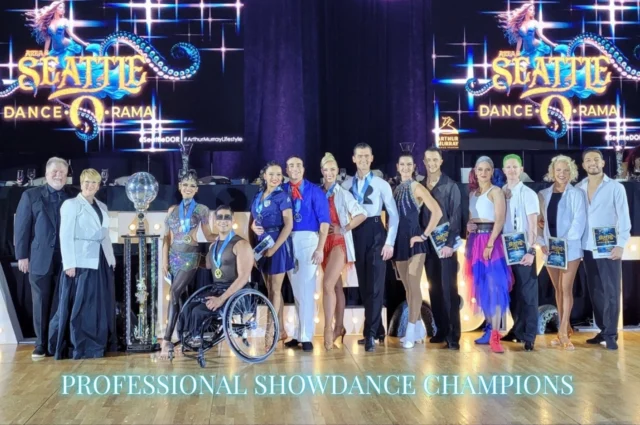 Congratulations to our 2026 Arthur Murray Professional Showdance Champions 🏆1st — Rafael Castellano & Vanessa Hernandez (St. Petersburg)
2nd — Juan Pablo Gutierrez & Mariana Alarcon Ruiz (Winter Park)
3rd — Julian Ferguson & Bennett Stevens (Grapevine)
4th — Christian Lightner & Kia Kenney (Cambridge)
5th — Peter Hahn & Jude Coraldi (Solana Beach)
6th — Sebastian Burbano & Lindsay Milam (Winter Park)#SeattleDOR2026 #ArthurMurray #ArthurMurrayLifestyle #BallroomDancing #BallroomCompetition