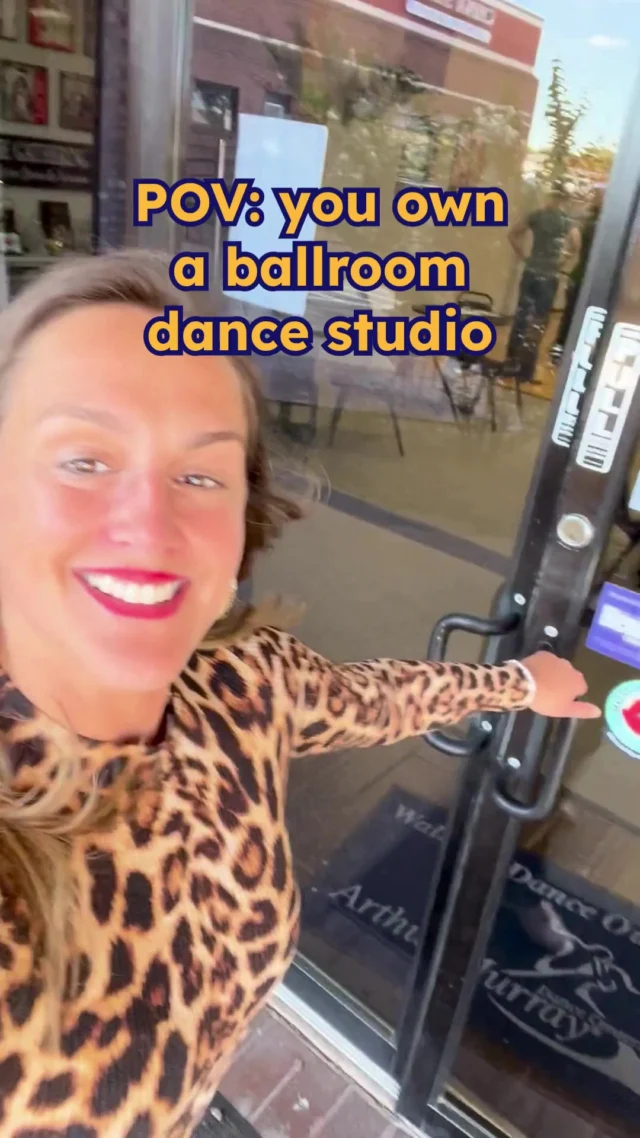 Thank you, @dancewaco, for letting us tag along for a day in your life! What a fun ride.Curious what it would take to lead your own Arthur Murray franchise studio? Visit our link in bio to learn more!