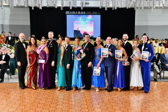 Hularama 2026 Open Professional Results ⬇️Open Professional Smooth Championships
1-Misha Ostryakov & Gioia Reni (Clearwater/St. Petersburg)
2-Peter Hahn & Jude Coraldi (Solana Beach)
3-Julian Ferguson & Bennett Stevens (Grapevine)
4-Bentura Madrid & Nandina Hill (Alburquerque)
5-Chris Debiak & Alessandra Debiak (Columbia)
6-Aaron-Christopher Loando & Heidi Christenson (Salem/Boise)Open Professional Rhythm Championships
1-Julian Ferguson & Bennett Stevens (Grapevine)
2-Nicolas Romero & Rosie George (Orlando/Lake Mary)
3-Matt Bryant & Alessandria Debiak (Columbia)
4-Sean Casaol & Sheila Vera (Lake Forest/Rancho Bernardo)
5-Jace Guerrero & Devany Haye (Fremont/Elk Grove)
6-Cole Ornelas & Annika Johnson (Reno)
7-Patrick Riley & Ale Reyes (Plano/Grapevine)Congratulations competitors and thank you to @maudeproductions for the photos!#arthurmurray #Hularama2026 #AmericanSmooth #AmericanRhythm #Salsa