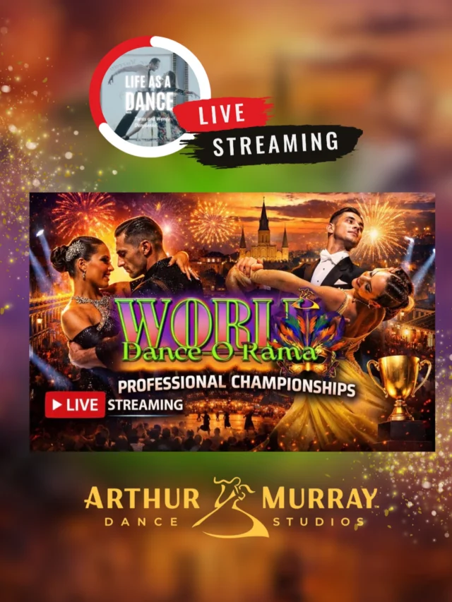 Don't miss our Arthur Murray Professional Championships Livestream Tonight! 🎥Streaming on the Arthur Murray Official App🕺🏻💃🏻#WorldDOR #ArthurMurray #ArthurMurrayLifestyle #BallroomDancing #BallroomCompetition