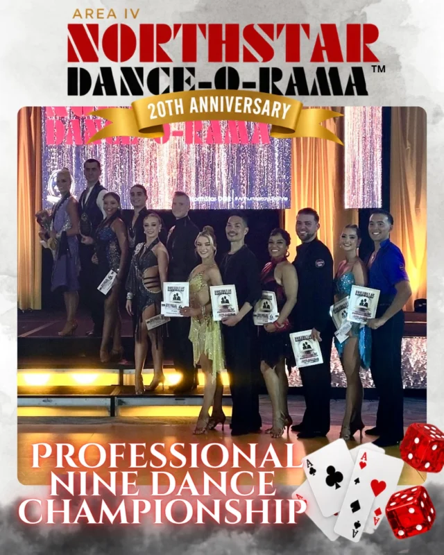 Congratulations to our 2026 Arthur Murray Professional Nine Dance Champions! 🏆🥇 1st — Julian Ferguson & Bennett Stevens (Grapevine)
🥈 2nd — Juan Pablo Gutierrez & Mariana Alarcon Ruiz (Winter Park)
🥉 3rd — Oleksandr Kravchenko & Haylin Gooley (Calgary)
4th — Jacob Hilmoto & Elyse Smith (Minneapolis)
5th — Nicolas Romero & Rosie George (Orlando)
6th — Cole Ornelas & Annika Johnson (Reno)#ArthurMurrayLifestyle #ArthurMurray #NorthStar2026Professional Future Champions Rhythm 🏆Congratulations to our 2026 Arthur Murray Professional Future Champions Rhythm finalists! 🏆🥇 1st — Brian Chang & Chloe Kurihara (San Diego)
🥈 2nd — Riley Jacob & Anastasia Yakovleva (Sandy Springs/Clearwater)
🥉 3rd — John Warner & Gwendolyn Regahn (Whitefish Bay)
4th — Mario Prieto & Hannah Barton (Clermont)
5th — Victoria Gorny & Alicia Medina (Lincolnshire)
6th — Brendan Sanchez & Allison Sylke (Whitefish Bay)#ArthurMurrayLifestyle #ArthurMurray #NorthStar2026Professional Future Champions Smooth 🏆Congratulations to our 2026 Arthur Murray Professional Future Champions Smooth finalists! 🏆🥇 1st — Riley Jacob & Anastasia Yakovleva (Sandy Springs/Clearwater)
🥈 2nd — Brian Chang & Chloe Kurihara (San Diego)
🥉 3rd — Brendan Sanchez & Allison Sylke (Whitefish Bay)
4th — Daniel Hayes & Victoria Gorny (Schaumburg/Lincolnshire)
5th — Jaime Britton & Alicia Medina (Schaumburg/Lincolnshire)
6th — John Warner & Gwendolyn Regahn (Whitefish Bay)
7th- Jeremy Clark & Ciara Martin (Chicago/Lakeview)#ArthurMurrayLifestyle #ArthurMurray #NorthStar2026Professional Rising Star Rhythm 🏆Congratulations to our 2026 Arthur Murray Professional Rising Star Rhythm finalists! 🏆🥇 1st — Oleksandr Kravchenko & Haylin Gooley (Calgary)
🥈 2nd — Nicolas Romero & Rosie George (Orlando/Winter Park)
🥉 3rd — Harrison Wright & Olivia Ross (Boston)
4th — Cole Ornelas & Annika Johnson (Reno)
5th — Dan Doyle & Samantha Dias (Wesley Chapel)
6th — Joey Howard & Senaida Sanchez (Columbia)#ArthurMurrayLifestyle #ArthurMurray #NorthStar2026Professional Rising Star Smooth 🏆Congratulations to our 2026 Arthur Murray Professional Rising Star Smooth finalists! 🏆🥇 1st — Juan Pablo Gutier