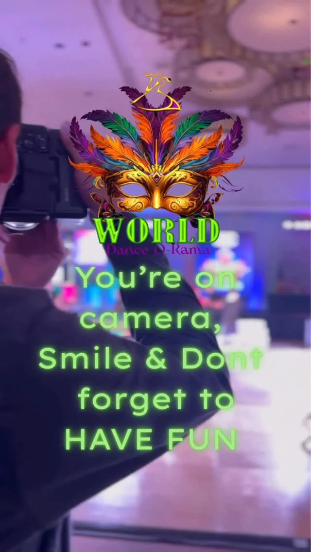 Lights, Camera, DANCE! 😬📸#WorldDOR #ArthurMurray #ArthurMurrayLifestyle #BallroomDancing #BallroomCompetition