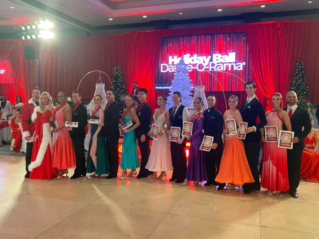 The Final results are in! 🏆 On Saturday evening the ballroom was filled with even more glamour and buzz as our Professional Future Champions and Professional Open American Smooth & Rhythm competitors took the floor!Congratulations to ALL of the competitors this weekend at the Holiday Ball DOR 2025! It was the icing on the cake for an incredible, memorable weekend! 💕 🥳💃🏻🕺🏻#arthurmurray #arthurmurraylifestyle #ballroom #ballroomdance #holidayball2025 #americansmooth #americanrhythm