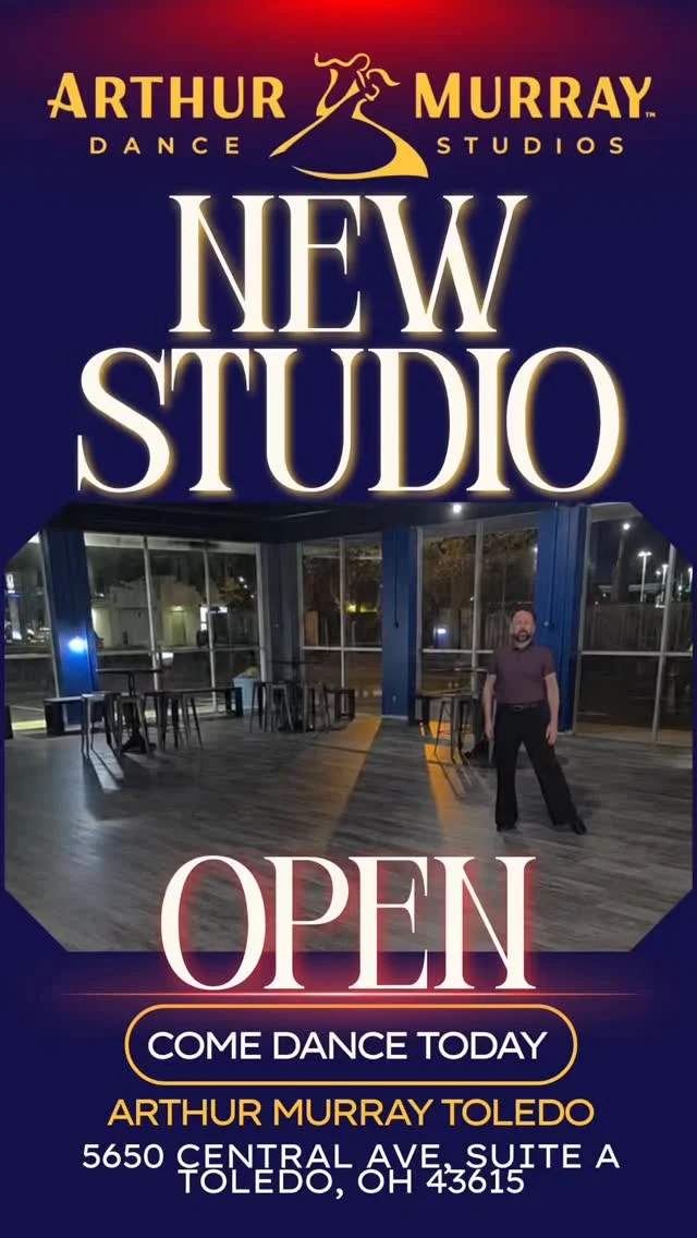 Something exciting is on the way… 👀
Arthur Murray Toledo is coming soon. We can’t wait to welcome you to the dance floor. Stay tuned.#ArthurMurray #ArthurMurrayLifestyle  #ComingSoon #NewStudio