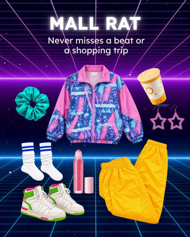 Putting together your looks for this year's Superama? We've gathered some inspiration to help you pack. 🧳Grab your favorite neon spandex and glow-in-the-dark accessories for Friday night's 80's dance party as we transport you back in time to dance and groove and celebrate!Now the question is... how high can you tease your hair and how much hair gel can you fit in your carry-on?
