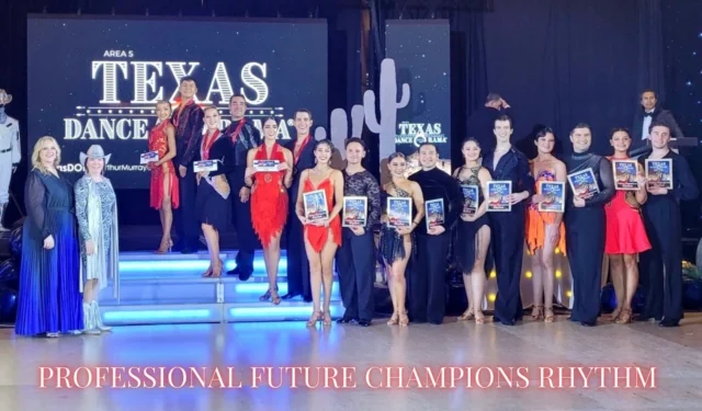 Congratulations to our Arthur Murray 2026 TEXAS DOR Professional Future Champions Rhythm Champions 🏆1st — Brian Chang & Chloe Kurihara (San Diego)
2nd — Jose Hernandez & Halee Spencer (Sarasota)
3rd — Chad Garrett & Carlina De Simone (Beverly Hills)
4th — Mario Prieto & Hanna Barton (Clermont)
5th — Michael Ulloa & Claire Tablizo (Long Beach/Culver City)
6th — Riley Jacob & Bree Indorf (Sandy Springs)
7th — Brendan O’Riley Sanchez & Allison Sylke (Whitefish Bay)
8th — Gregory Ivanov & Lauren St. James (Waco)Thank you @maudeproductions for the beautiful line up photo!#ArthurMurrayLifestyle #Arthur #TeaxsDOR2026