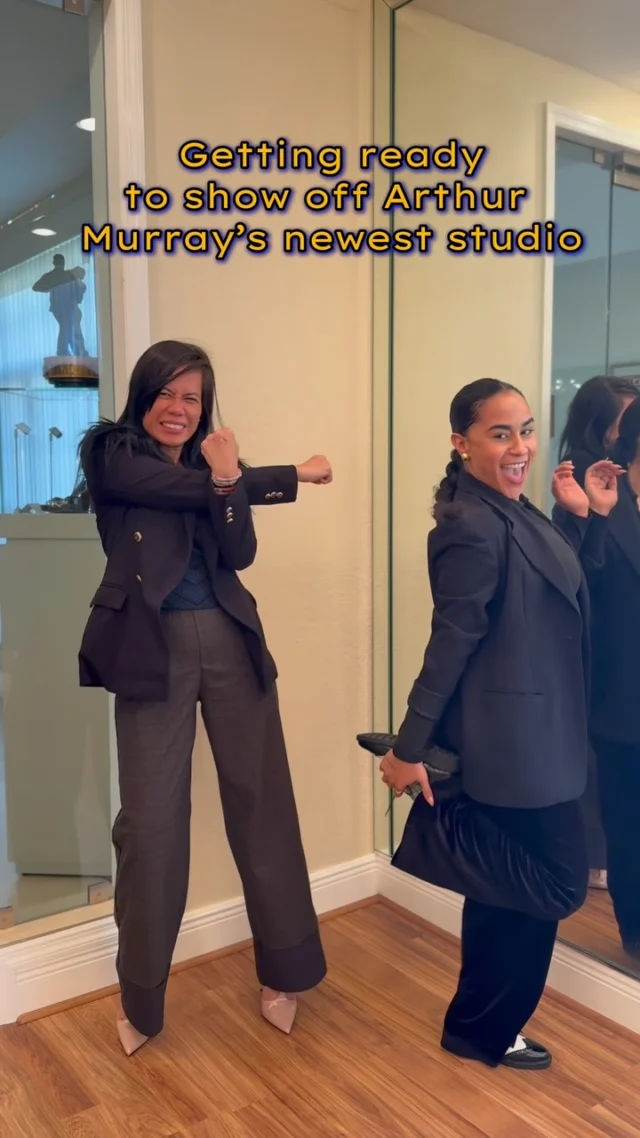 Your New Studio Manager + Social Media Specialist always have your back — and we can’t wait to show you off. 🤍#ArthurMurrayLifestyle #ArthurMurray