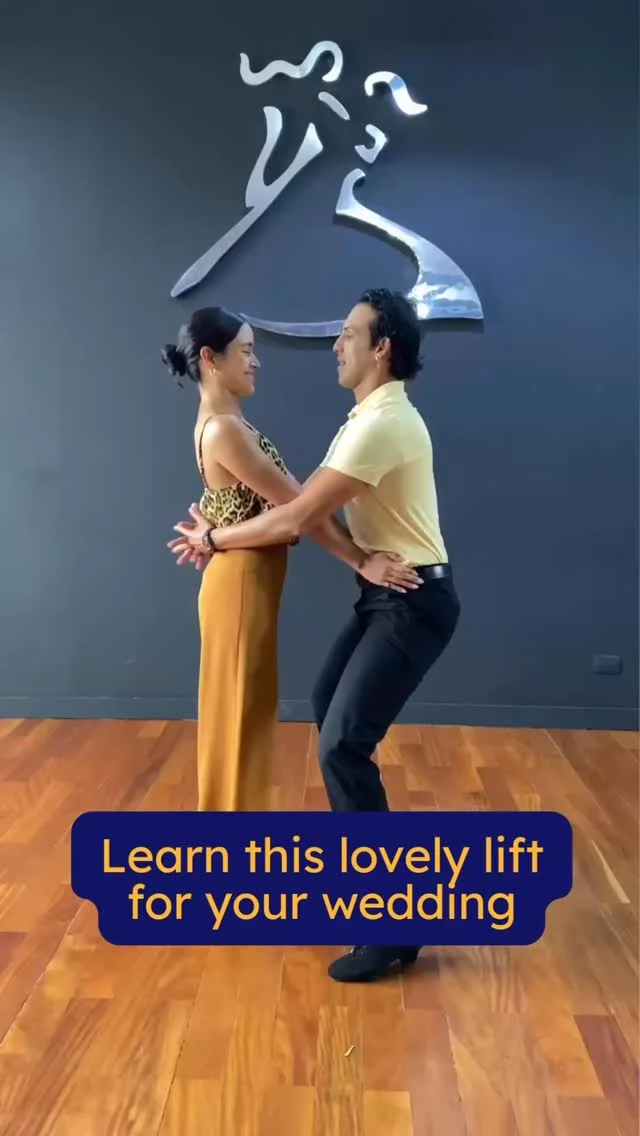 “Love lifts us up where we belong...”And our instructors will make sure that lift is as beautiful and elegant as can be.Let us help make your first dance magical.